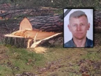 Dramat w pracy Tragedia podczas wycinki drzew. Olbrzymi konar zmiażdżył Pawła w lesie