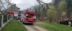 Wiadomości Tragiczny pożar w Brennej. W zgliszczach domu znaleziono ciało mężczyzny