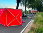 dramat Tragedia na drodze pod Toruniem! W spalonym samochodzie policjanci znaleźli ciało