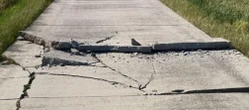 upał Polskie drogi nie wytrzymują upałów! Asfalt się topił, a beton wybrzuszał i pękał