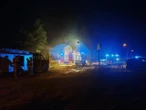 Wiadomości Nocna eksplozja w Rzerzęczycach. Jedna osoba ranna