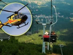 Wypadek w Karkonoszach Schylił się po okulary. Po chwili o mało nie doszło do tragedii