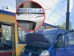 Wypadki Tramwaj zderzył się z samochodem! Nad tą ulicą ciąży fatum?