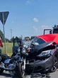 Wypadek śmiertelny Tragiczne zderzenie motocyklisty z osobówką. 68-latek zginął na miejscu
