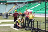 Wielkie wydarzenie w stolicy Stadion Legii jest nie do poznania! Zobacz, jak wyglądały przygotowania do Kongresu Świadków Jehowy