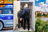 makabra Piotr J. oblał bezdomnych benzyną i podpalił! Brutalną zbrodnię w Malborku nagrały kamery monitoringu