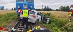 Wielkopolska Dramat na przejeździe kolejowym. 41-latek zginął na miejscu