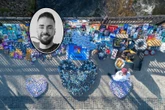 Poruszający widok Mieszkańcy miasta oddali hołd zmarłemu Łukaszowi Litewce. Poruszający widok