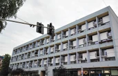 Architektura PRL Ten budynek we Wrocławiu był luksusem. Takiego bloku nie było nigdzie indziej w Polsce