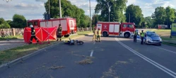 Wypadek Tragiczny wypadek. Nie żyje 32-letni motocyklista