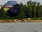 Wypadek na wodzie WOPR uratował jedną osobę, druga zaginęła. Trwa akcja na Zalewie Mietkowskim