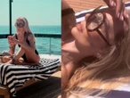 MAMY ZDJĘCIA Woźniak-Starak w bikini na wakacjach. Fani patrzą tylko na jej figurę