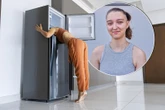 Żar lał się z nieba! Żeby przeżyć upał, włożyła głowę do lodówki! Było ponad 40 stopni w cieniu