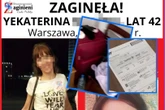 WSTRZĄSAJĄCE KULISY Nowe fakty ws. zabójstwa Jekateriny w Warszawie „Chciała zarobić”