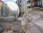 Ślady przeszłości Historyczne odkrycie na ul. Emilii Plater. Fragmenty dawnego Szczecina kryły się pod asfaltem