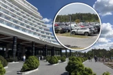 Szok! Efekt Książula w hotelu Gołębiewski w Pobierowie? Parking tonie w samochodach!