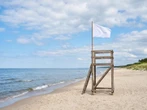 kąpieliska Sinice Pobierowo. Czy w Pobierowie można się kąpać 14.07? Flaga, warunki pogodowe