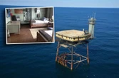 Groza, za którą zapłacisz! Najniebezpieczniejszy hotel świata! Zardzewiała wieża na środku oceanu pełnego rekinów
