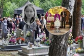 Pogrzeb dziewczynki 11-letnia Wioletka utopiła się na miejskiej plaży. Pożegnali ją białymi różami