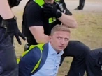 wideo Tak wyglądało zatrzymanie Roberta Bąkiewicza przez niemiecką policję! Porażające wideo niesie się po sieci