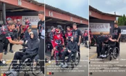 jest nagranie! Przeżył koszmarny wypadek. Powrót Patryka Budniaka poruszył cały stadion