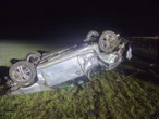 Dramat pod Płońskiem 19-latek dachował autem! "Miał prawo jazdy od 4 miesięcy"