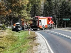 mazury Auta stanęły w ogniu. Prokuratura ustala tożsamość drugiej ofiary wypadku. Co już wiadomo?