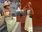Pięknie? Rozenek pojawiła się na turnieju tenisowym Roland Garros. Francja elegancja!