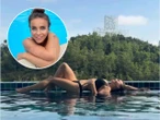 Co za ciało! Edyta Herbuś pręży się w bikini i rzuca złotymi myślami. "Czego pragnie moje ciało? Czułości, Miękkości, Nawilżenia"