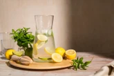 Orzeźwiający napój Domowa lemoniada idealnie zastąpi małą czarną. Ten prosty przepis szybko postawi cię na nogi