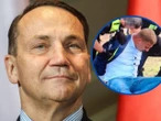 Zrobił to w swoim stylu Sikorski reaguje na zajścia z Bąkiewiczem w Niemczech. Do jego córki napisał: "Proszę tatusiowi przekazać"