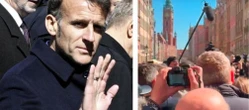 Szczyt w Trójmieście Emmanuel Macron przybył do Gdańska. Mieszkańcy oblegają centrum, by zobaczyć prezydenta
