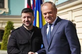 SZCZYT UE Tusk o rozmowie z Zełenskim: „Było inne towarzystwo”