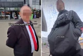 SZOKUJĄCE ZACHOWANIE Burza w sieci po incydencie w Forcie Wola. Ochroniarz zaatakował Ukraińców. „Ty gn**u je***y”