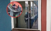 Dramat w Toruniu Atak nożownika w "kwadracie"! Jest nagranie