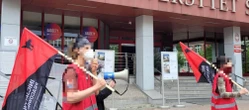 Napięcia na UŚ Bunt przeciwko planom władz Uniwersytetu Śląskiego. Musiała interweniować policja