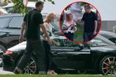 ZDJĘCIA PAPARAZZI Marcin Prokop na randce! Z piękną blondynką jadł z jednego talerza. Odjechali razem autem