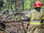 tragedia 30-letni pilot zginął w katastrofie w Beskidach. Odnaleziono wrak śmigłowca