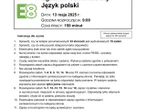 Sprawdź! Egzamin ósmoklasisty 2026: język polski. Arkusze CKE, zadania i odpowiedzi z polskiego 11.05.2026