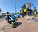 Kryminalne Podczas ucieczki przed policją wyszedł z auta i... otworzył piwo. Myślał, że go to uratuje