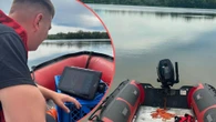 Akcja pod Wrocławiem Akcja ratunkowa na jeziorze pod Wrocławiem. Szukają zaginionego mężczyzny