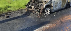 o krok od tragedii Dramatyczne sceny na trasie S6 na Pomorzu! Pojazd w czasie jazdy nagle stanął w płomieniach