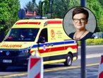 Afera w Knurowie Skandal z karetką i posłanką KO w tle. Prokuratura wkroczyła do szpitala