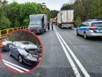 tragedia Koszmarny wypadek na DK10 między Toruniem a Bydgoszczą. Zderzyły się cztery pojazdy, w tym ciężarówka