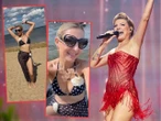 Fani oszaleli! Powabna Magdalena Narożna w minibikini kusi plażowiczów. Kręci bioderkami jak Shakira!