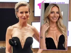 Ryzykowna kreacja Paulina Smaszcz z nowymi włosami i w starej sukience. Odsłoniła niebezpiecznie głęboki dekolt!