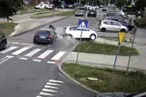 Groźny wypadek Pijany wjechał w tył auta z małym dzieckiem. Próbował uciekać