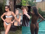 Po prostu OBŁĘDNIE Wieniawa z żoną Prokopa i stylistą na weselu na Bali. Zjawiskowe kreacje i te widoki…