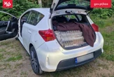 Przewoził papierosy bez akcyzy Kontrabanda "pod kocykiem". Przemyt udaremniony!