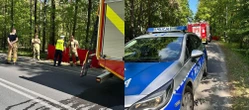Tragiczny wypadek Nie żyje 35-letni motocyklista. Uderzył w drzewo